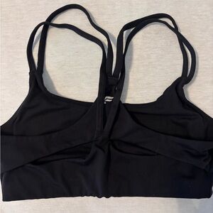 Fabletics Midnight Black Sports Bra
